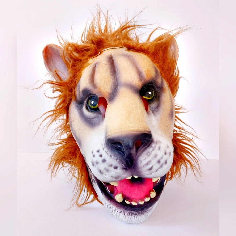 Lion Mask Halloween Costume Wizard of Oz‎ Harvest Festival Cherubim Griffin Cats